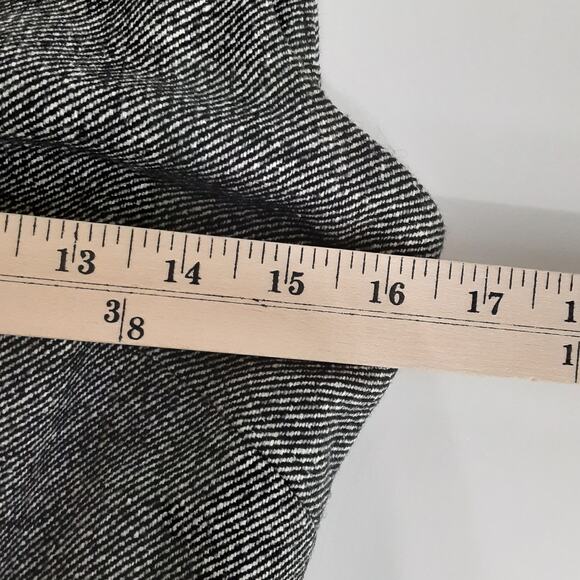 Vintage 60s Milly of New York Shift Dress Wool Silk Tweed Mini Sheath Belted - Picture 11 of 14